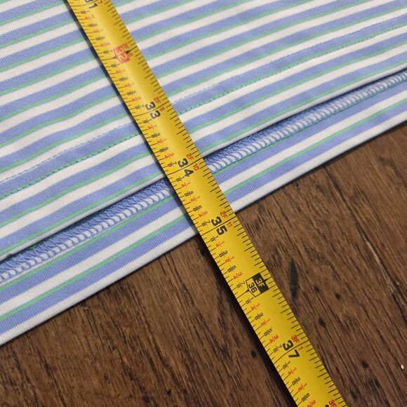 Callaway Polo Shirt Mens 3X Blue Striped Opti Dri Wicking Short Sleeve Adult 3XL - Picture 8 of 8